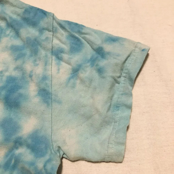 Demon Slayer Inosuke Anime Blue Tie Dye Tshirt Womens Size Small Shirt - Picture 11 of 15